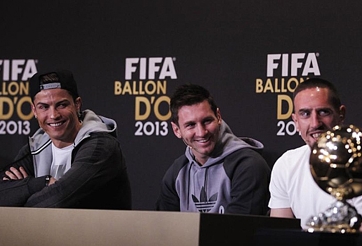 Ronaldo - Messi - Ribery nói gì về nhau trước giờ trao QBV